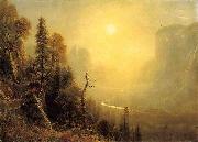 Albert Bierstadt Study_for_Yosemite_Valle Sweden oil painting artist